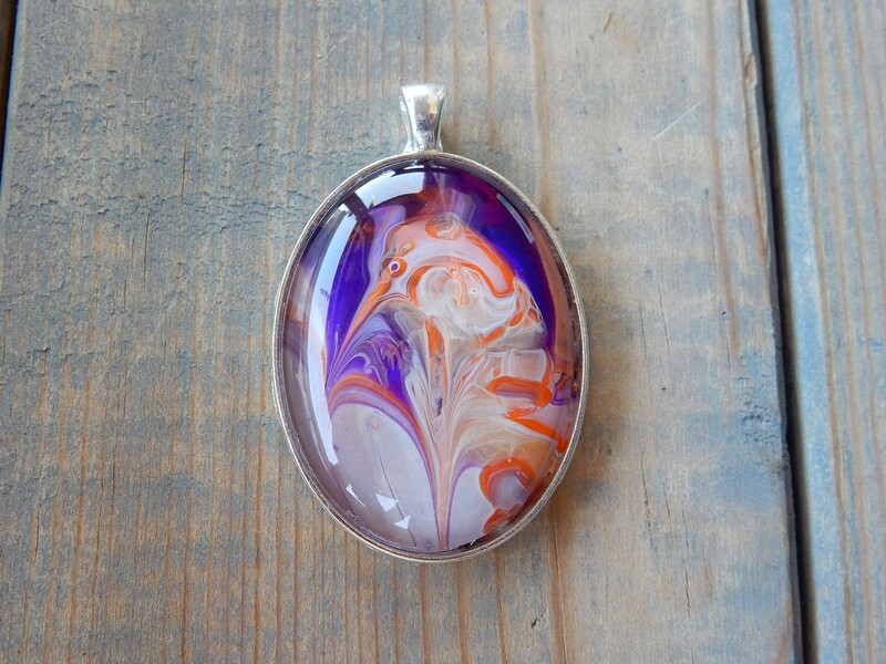 Acrylic pour pendants deals