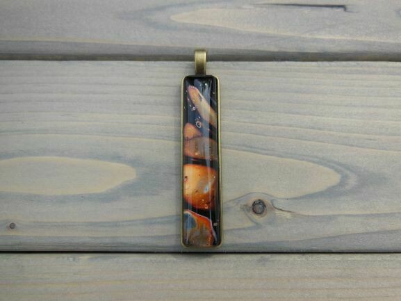 Orange Space Slim Rectangle