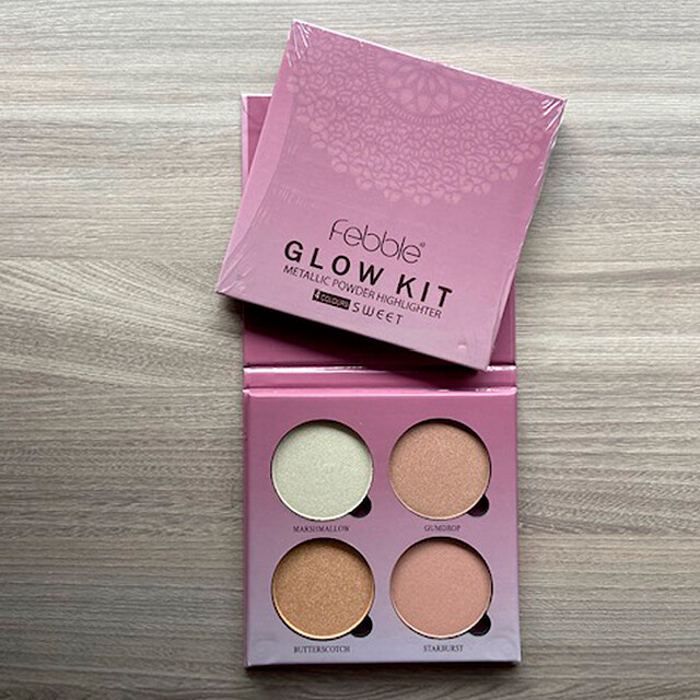 ILUMINADOR 4 TONOS GLOW KIT  FEBBLE
