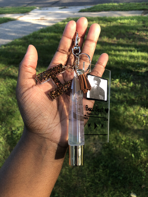 Custom Song Keychain