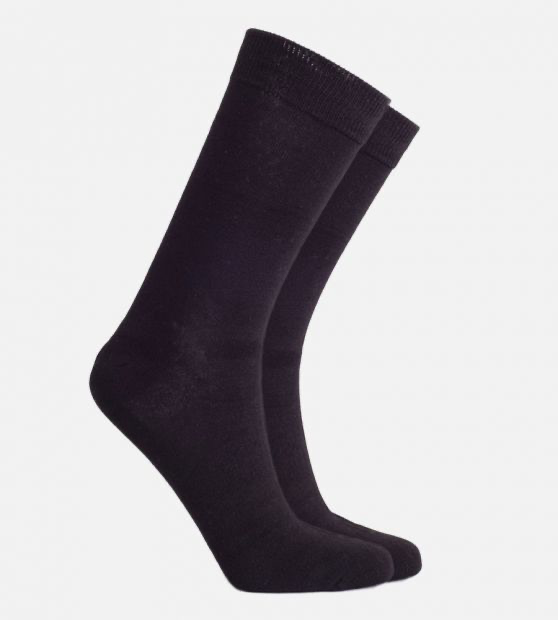Women's Bamboo Trouser Socks - Black