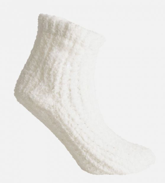 Bamboo Ankle Softy Sock - Creme