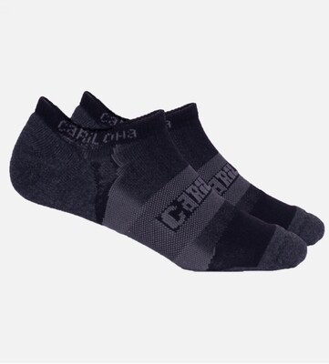 Bamboo Athletic Socks - Carbon Heather