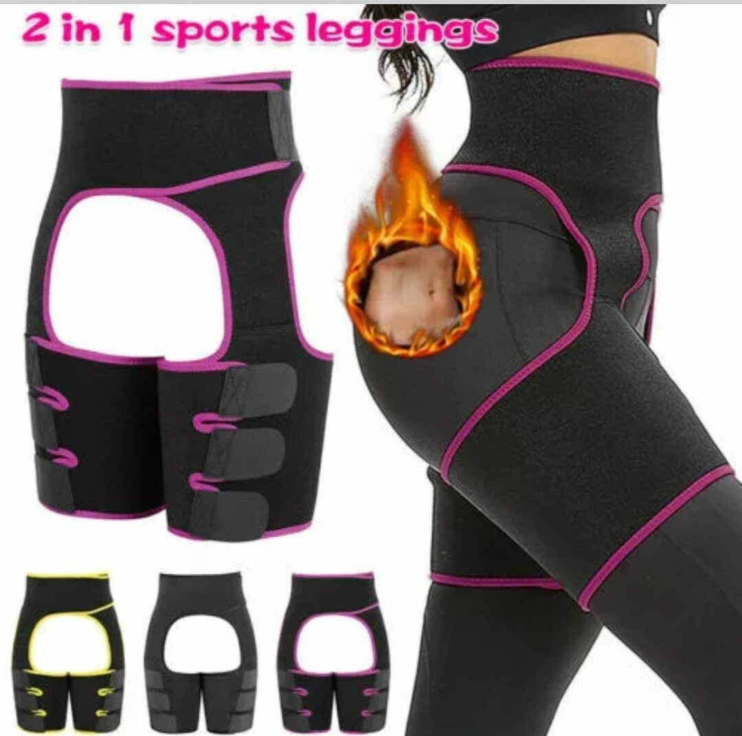 2-in-1 Butt Lifter Thigh Trimmer High Waist Shapewear