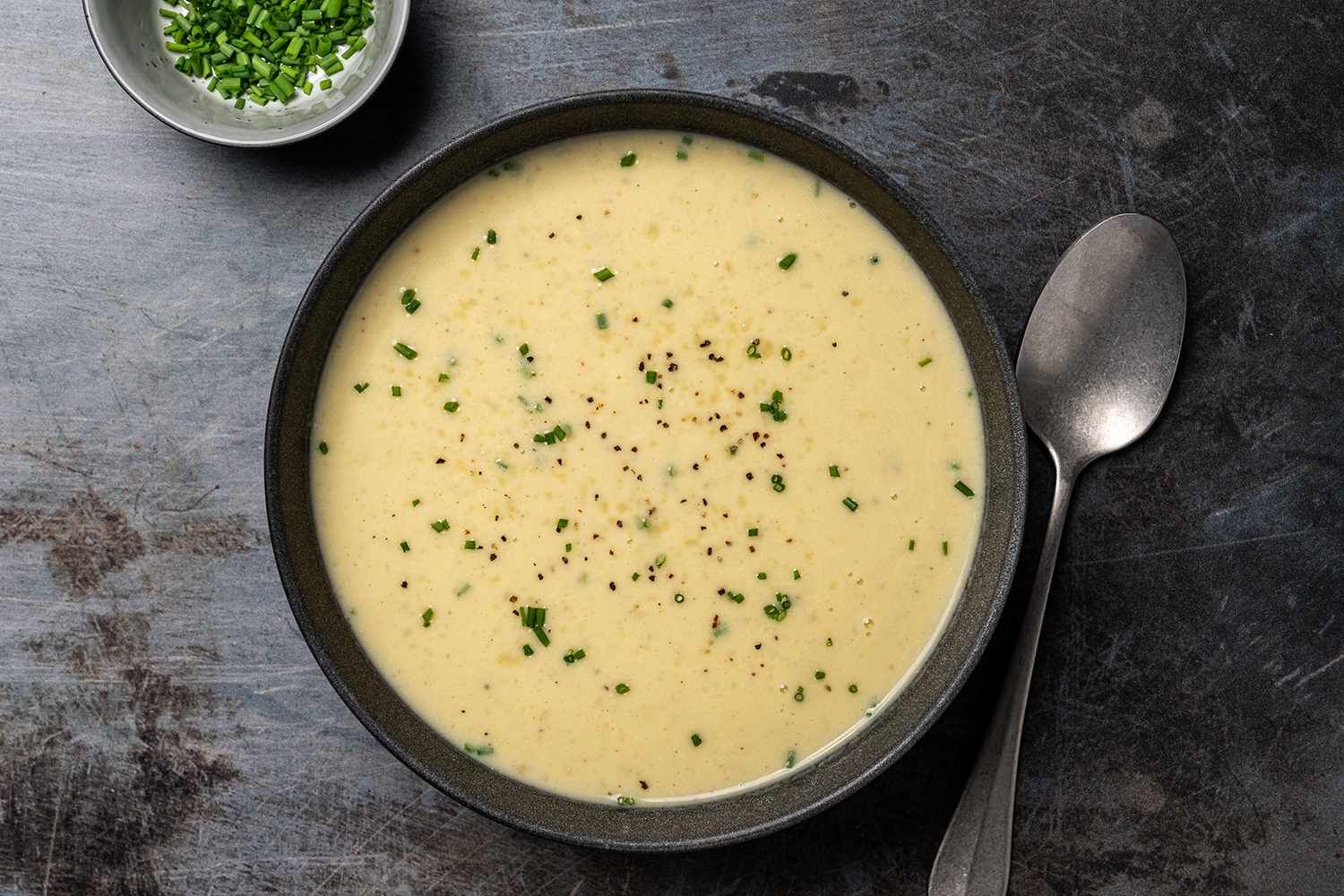 Cauliflower, Potato, Leek Soup - 32oz.