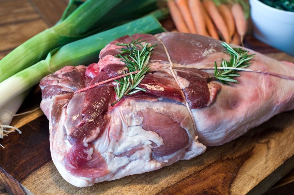 Bone-In Leg of Lamb With Shank (Deposit)