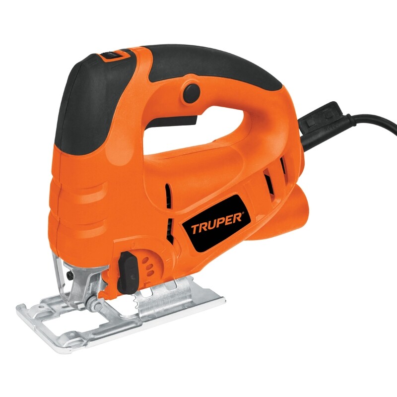 SIERRA Caladora truper de 550 W, incluye juego de sierras
