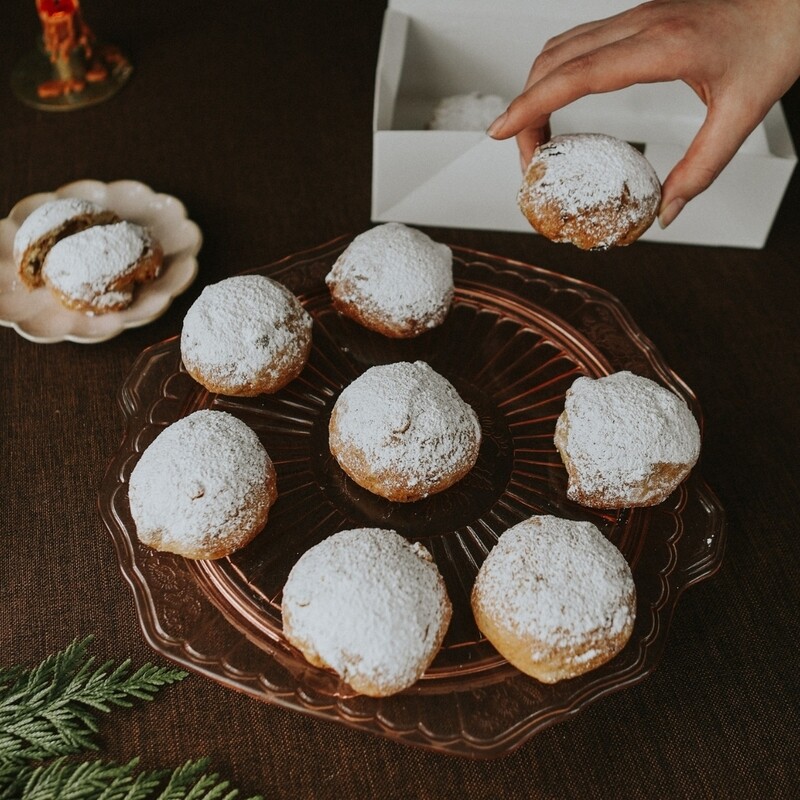 Stollen Snowballs - HALF DOZEN