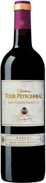 Merlot Château Tour Peyronneau - St Emilion Grand Cru AOP - 2020