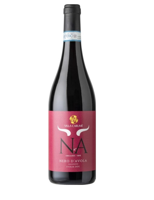 Villa Carumè Organic Nero d’Avola DOC Sicilia 2024