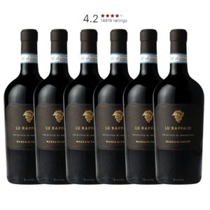 Box of 6 Primitivo di Manduria DOP 'Lu Rappaio' Box of 6 Primitivo di Manduria DOP 'Lu Rappaio'