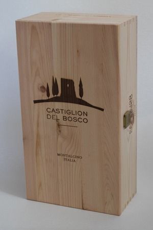 Castiglion del Bosco 2 Bottle Wooden Gift Box