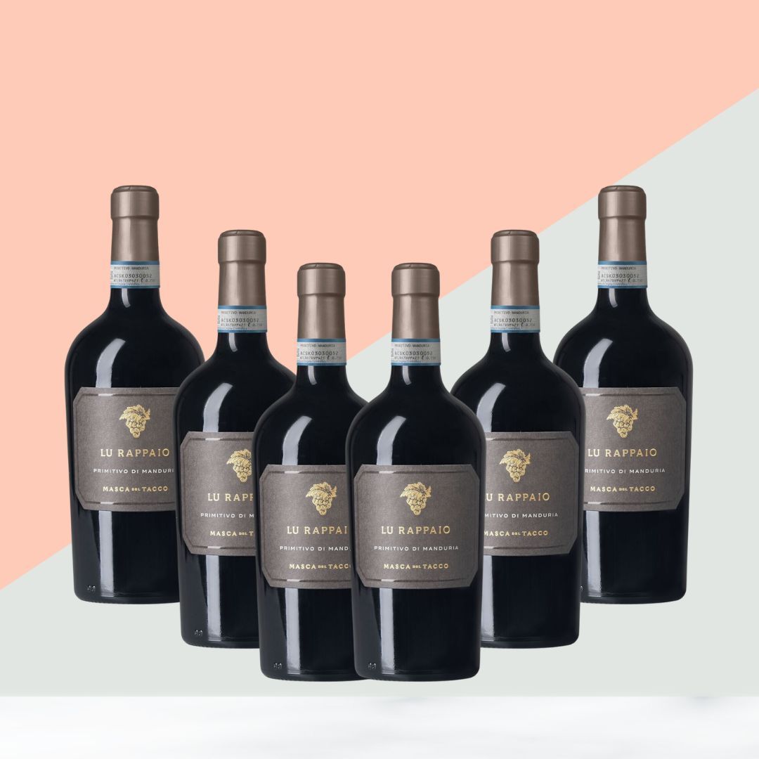Box of 6 Primitivo di Manduria DOP  'Lu Rappaio'