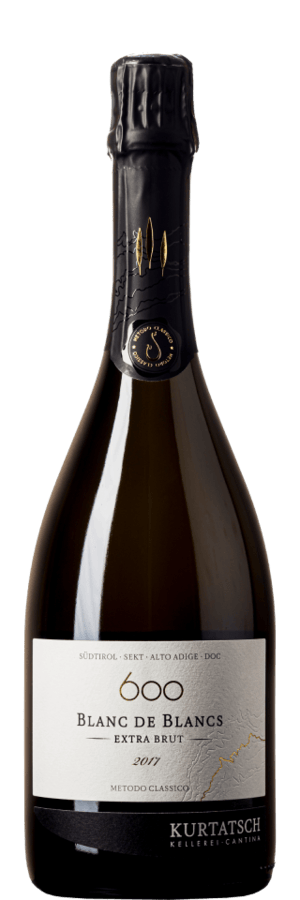 Pas Dosé  600 BLANC DE BLANCS Riserva DOC Extra Brut 2018 Cantina Kurtatsch