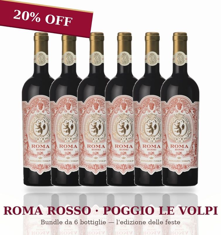 Box of 6 Roma Rosso DOC 2022