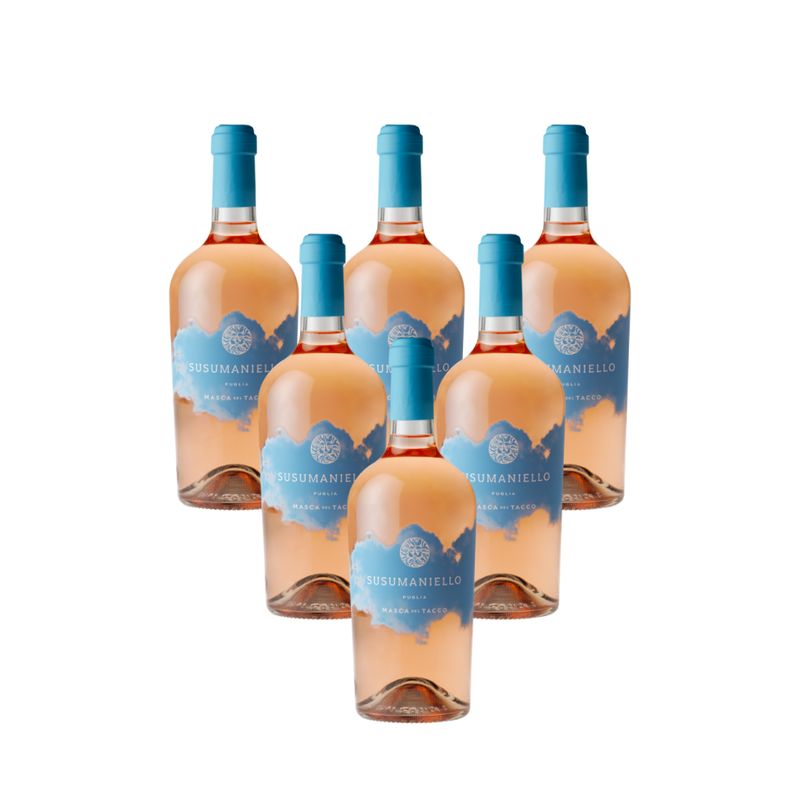 Box of 6 Masca Del Tacco Susumaniello Rosato 2024