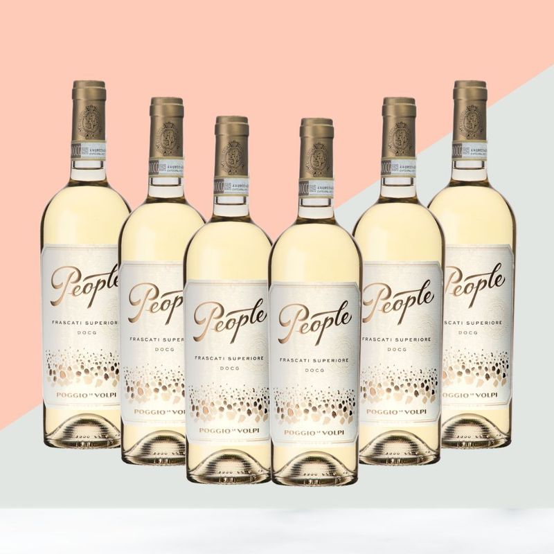Box of 6 Frascati Superiore  People DOCG  2024