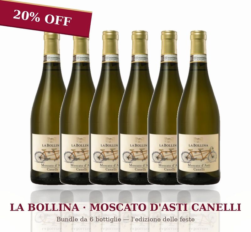 Box of 6 MOSCATO D'ASTI DOCG CANELLI  2024