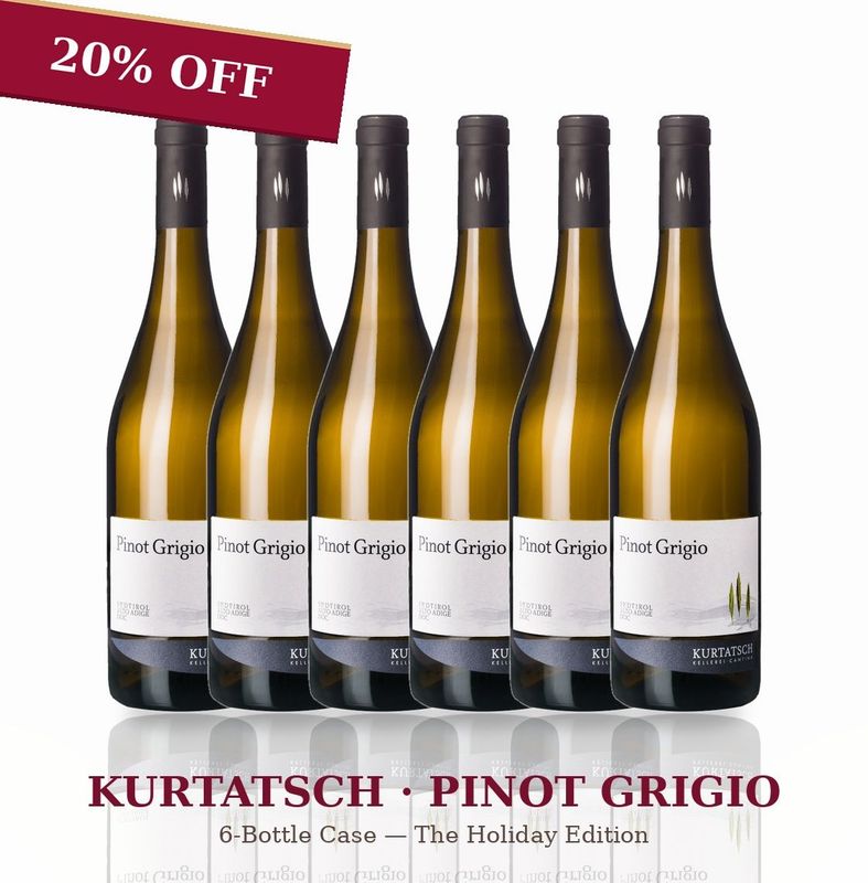 Box of 6 Pinot Grigio- Alto Adige DOC 2025
