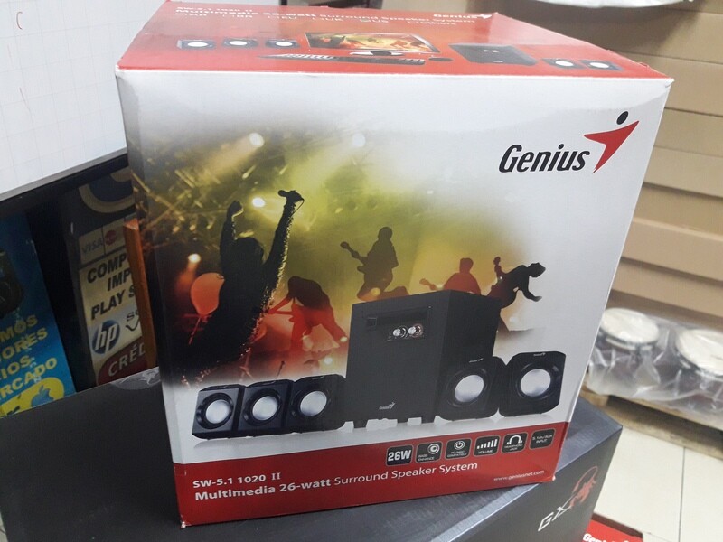 CINE EN CASA GENIUS 5.1 SONIDO ENVOLVENTE NUEVO SELLADO.