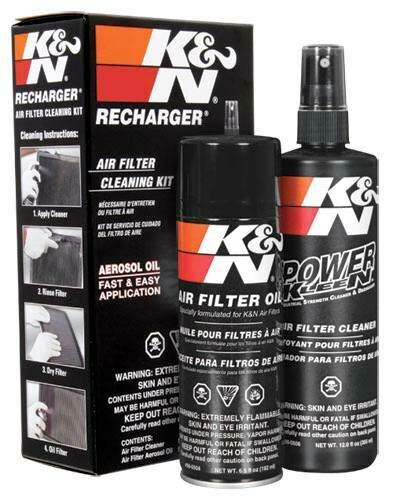 K&N Air Filter Cleaner & Filter Oil Spray K&N Air Filter Cleaner & Filter Oil Spray