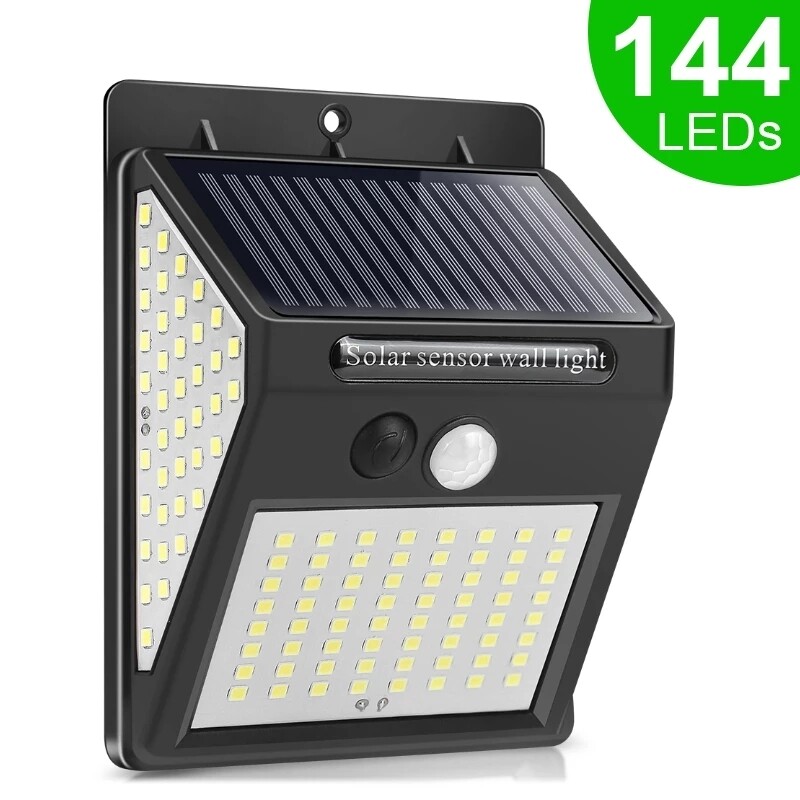 144 Led Solar Light w Motion Sensor