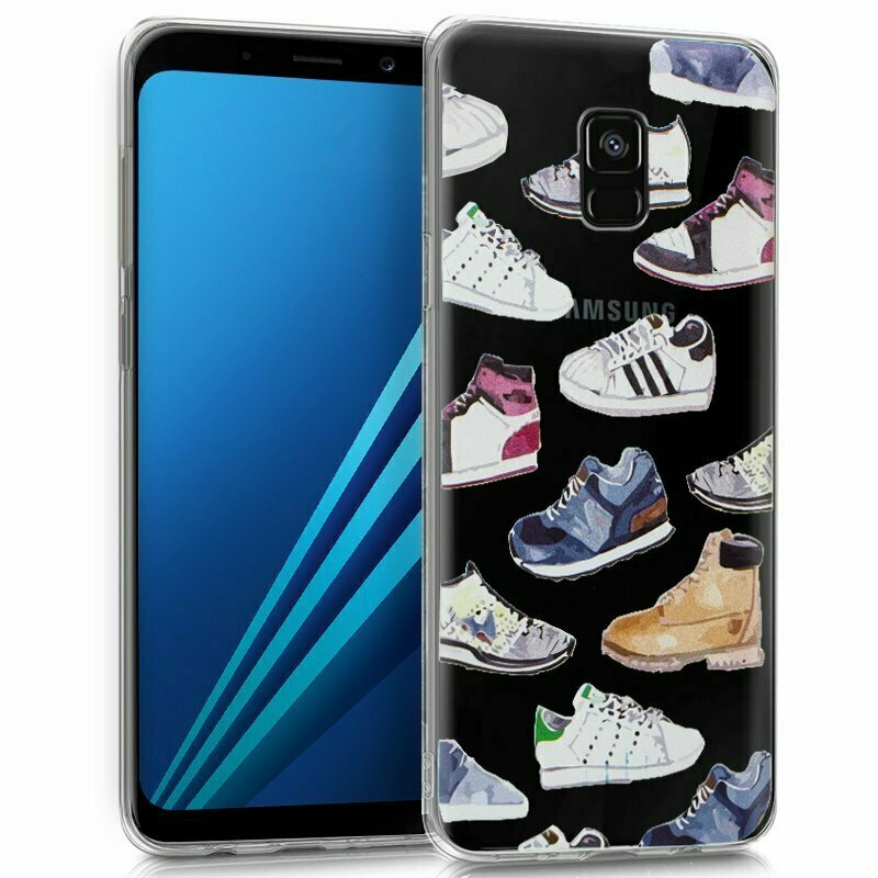 Carcasa COOL para Samsung A530 Galaxy A8 (2018) Clear Zapatillas