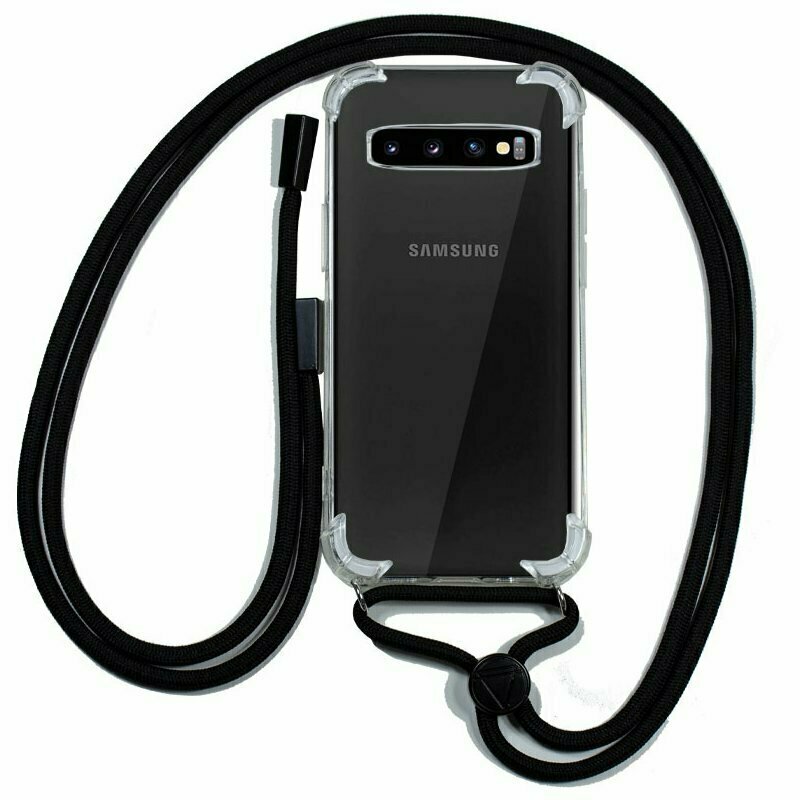 Carcasa COOL para Samsung G973 Galaxy S10 Cordón Negro
