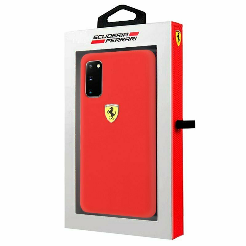 Carcasa COOL para Samsung G980 Galaxy S20 Licencia Ferrari Rojo