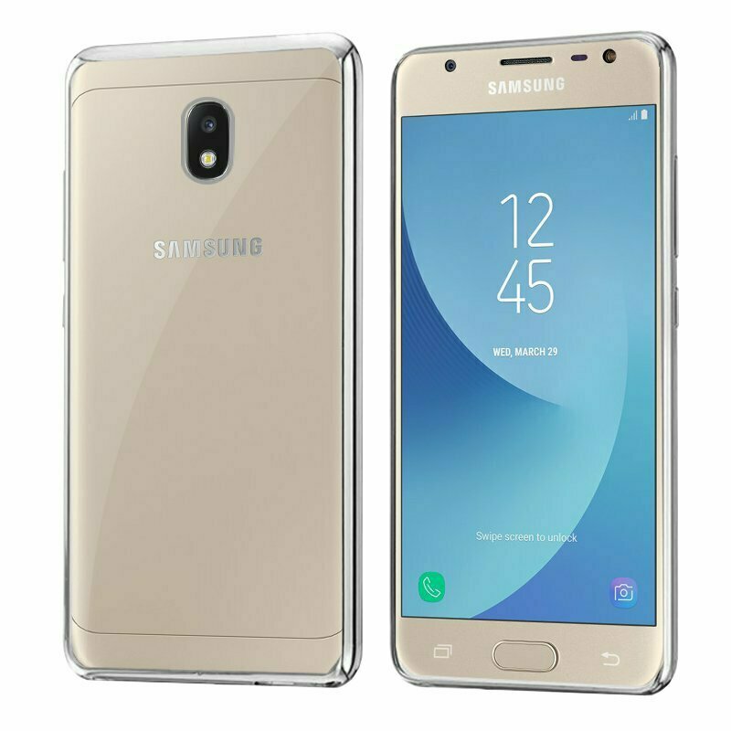 Carcasa COOL para Samsung J330 Galaxy J3 (2017) Borde Metalizado (Plata)