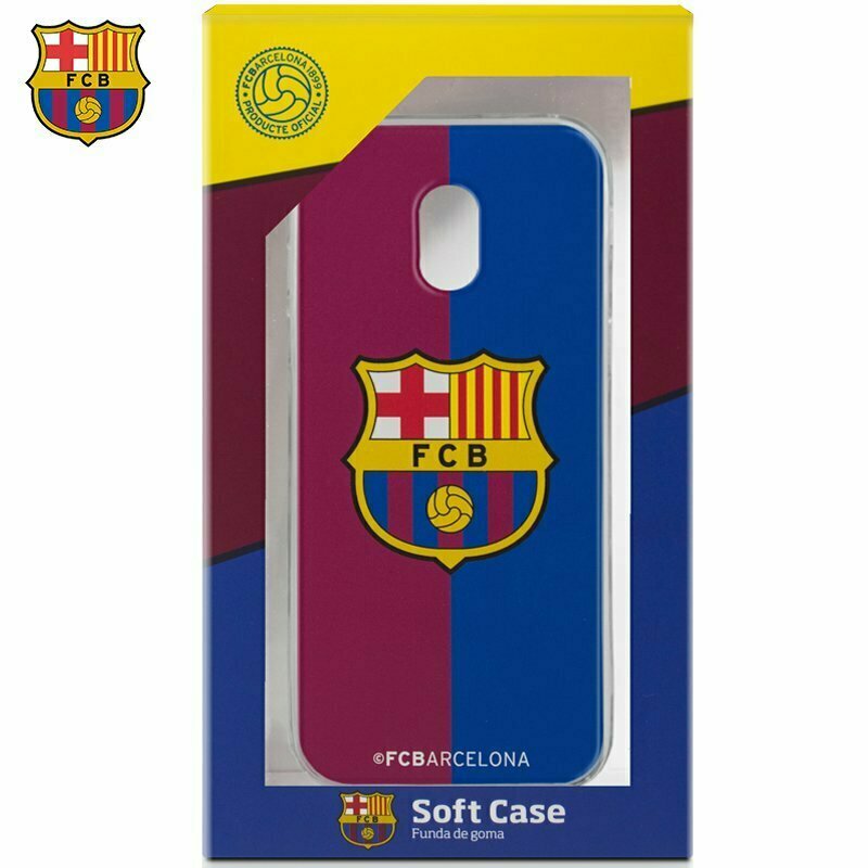 Carcasa COOL para Samsung J330 Galaxy J3 (2017) Licencia Fútbol F.C. Barcelona