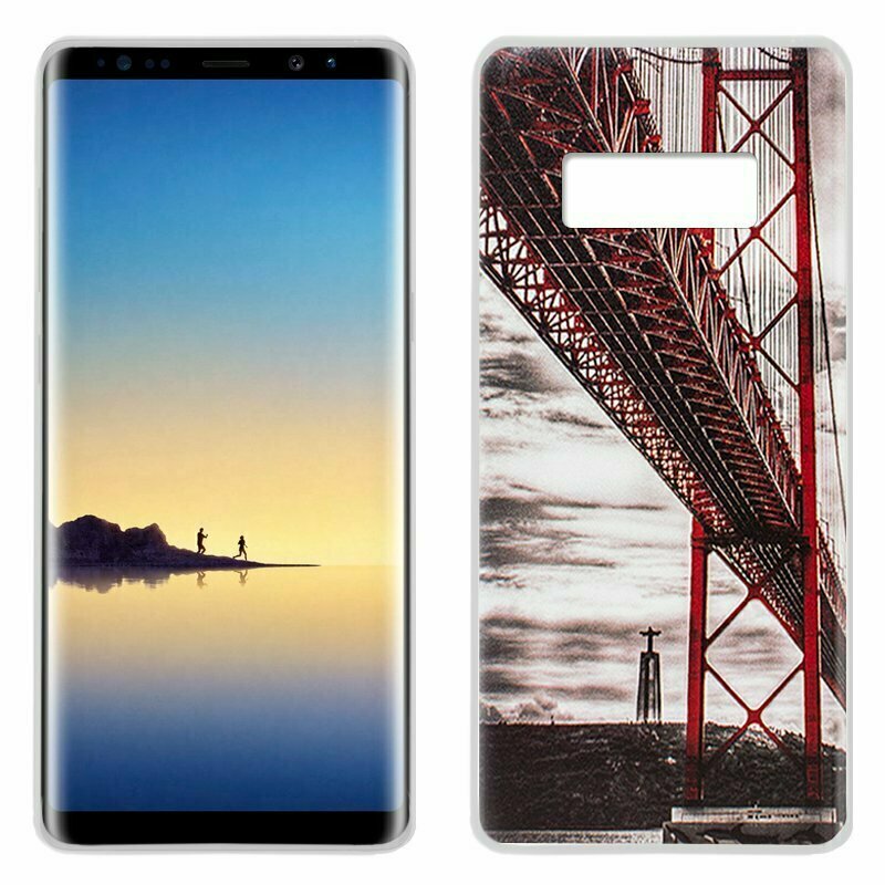 Carcasa COOL para Samsung N950 Galaxy Note 8 Dibujos Puente