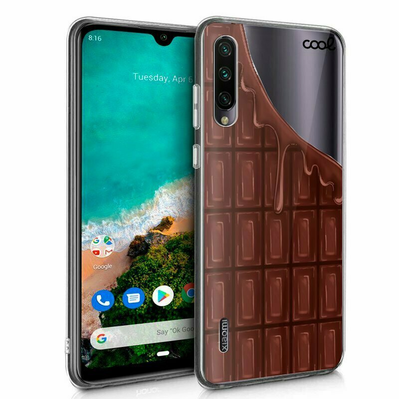 Carcasa COOL para Xiaomi Mi A3 Clear Chocolate