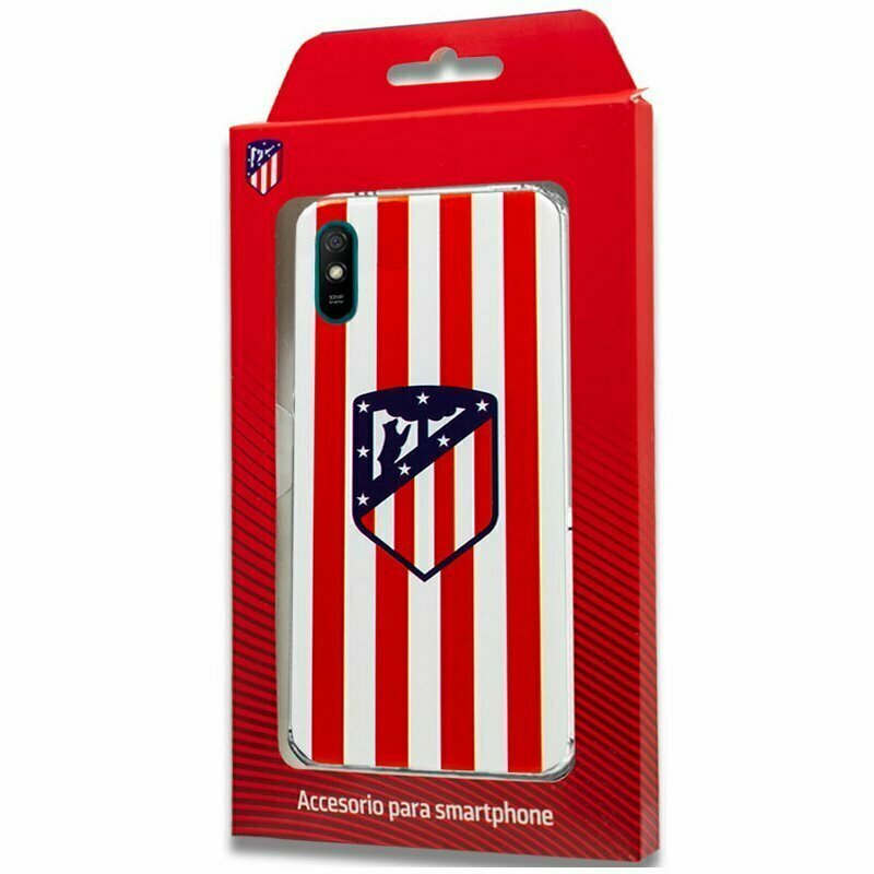 Carcasa COOL para Xiaomi Redmi 9A / 9AT Licencia Fútbol Atlético De Madrid