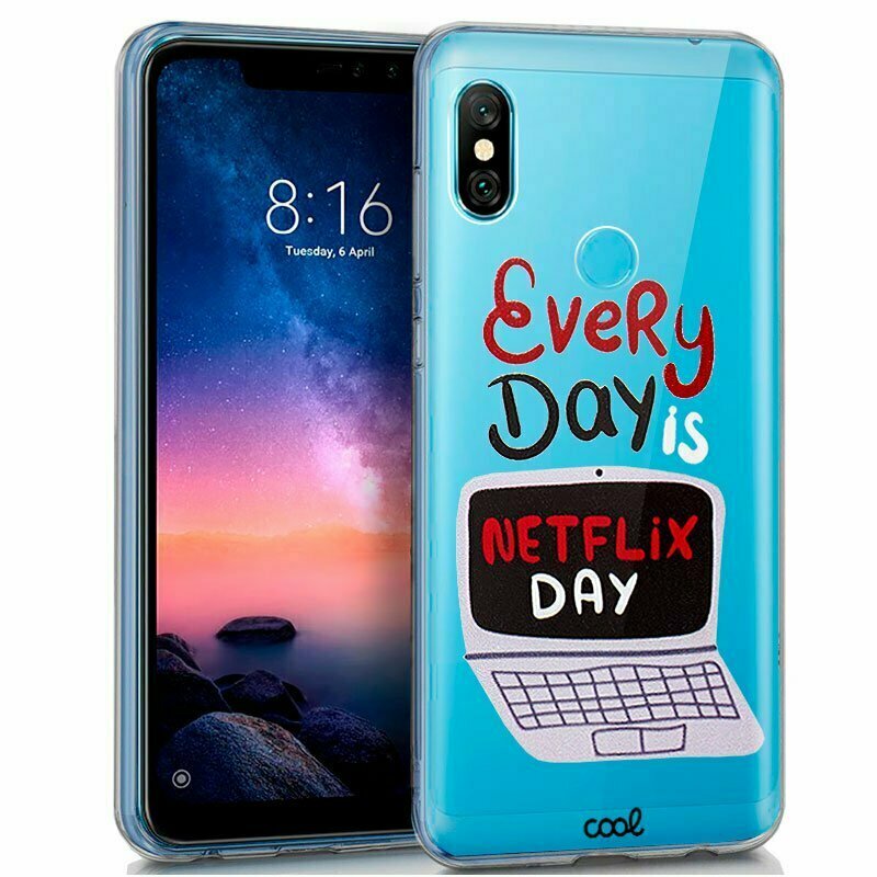 Carcasa COOL para Xiaomi Redmi Note 6 Pro Clear Every Day