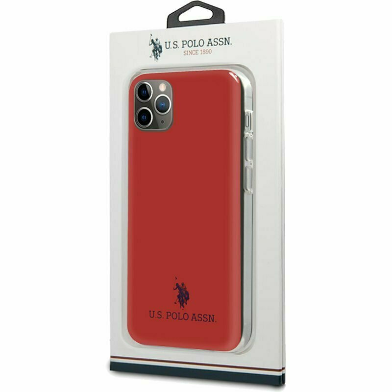 Carcasa iPhone 11 Pro Licencia Polo Ralph Lauren Rojo