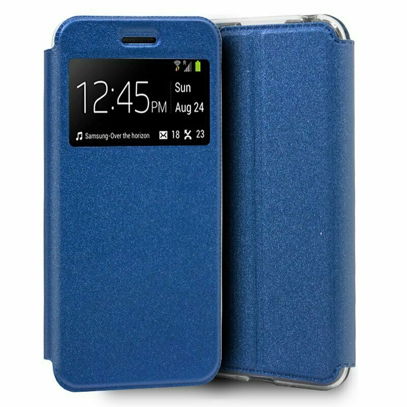 Funda COOL Flip Cover para Samsung A105 Galaxy A10 Liso Azul
