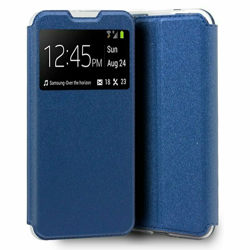 Funda COOL Flip Cover para Samsung A505 Galaxy A50 / A30s Liso Azul