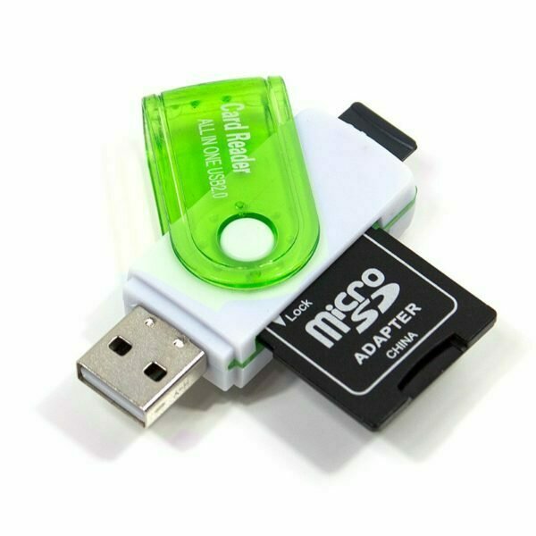 Lector USB Tarjetas Memoria Universal (All in One)