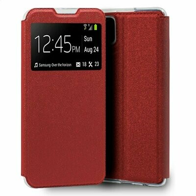 Funda COOL Flip Cover para Samsung A125 Galaxy A12 Liso Rojo