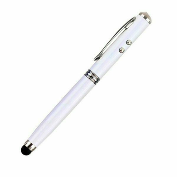 Puntero Stylus Universal Laser Blanco