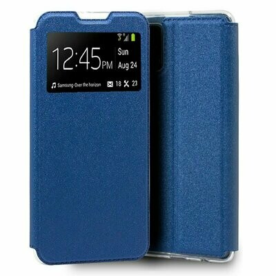 Funda COOL Flip Cover para Samsung A415 Galaxy A41 Liso Azul