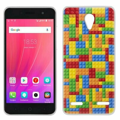 Carcasa COOL para ZTE Blade A520 Dibujos Puzzle