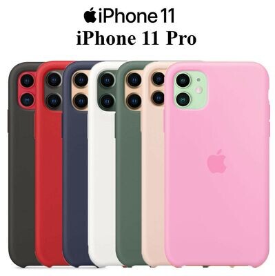 Fundas De silicona iPhone 11 Pro