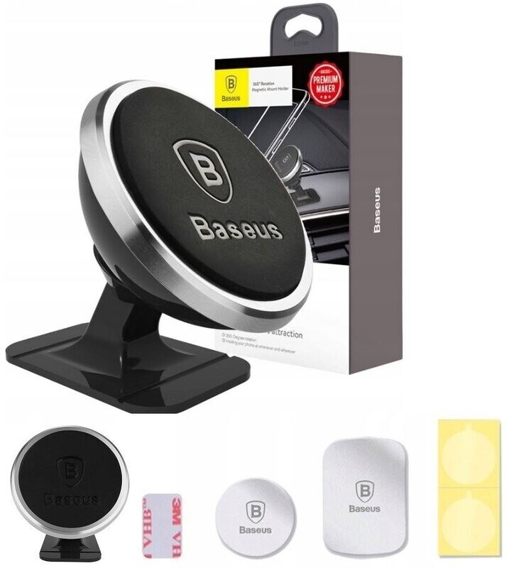 Soporte Magnético Coche Baseus360º- SUGENT-NTOS