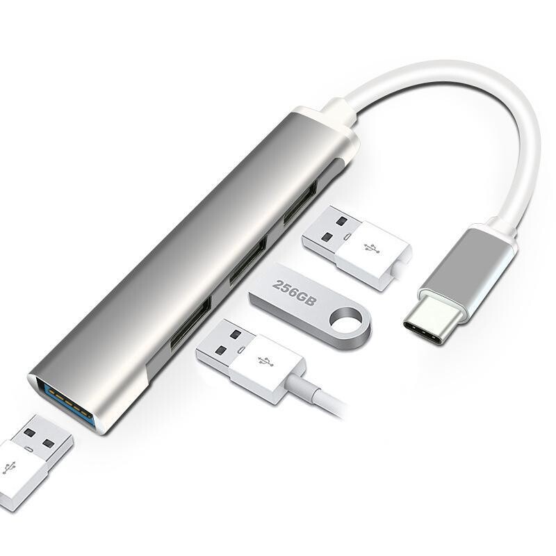 Hub de expansión de 4 puertos USB 3.0 para ordenador portatil