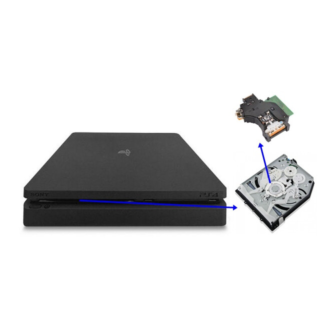 Reparar o cambiar lente PS4 Slim