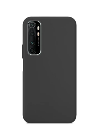 Funda Silicona Suave Xiaomi Mi 10 Lite - Negro