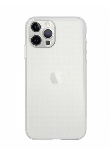 Funda Silicona iPhone 13 Pro Max Transparente 2.0MM Extra Grosor