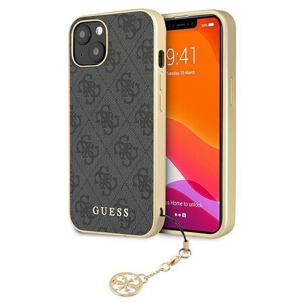 GUESS HARDCASE GUHCP13SGF4GGR IPHONE 13 MINI CHARMS COLLECTION GREY